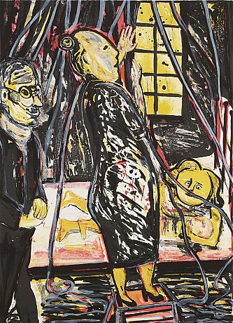 Lena Cronqvist färglitografi