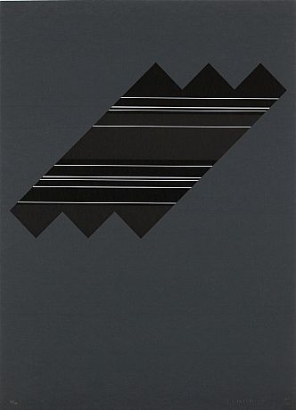 Nils Kölare färgserigrafi