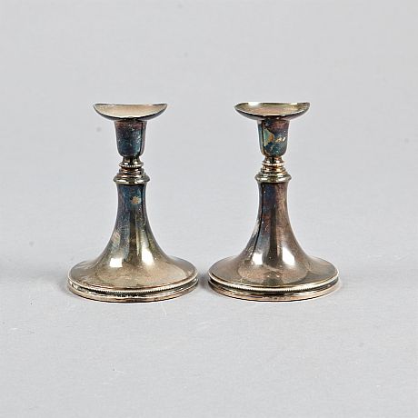 Ljusstakar silver