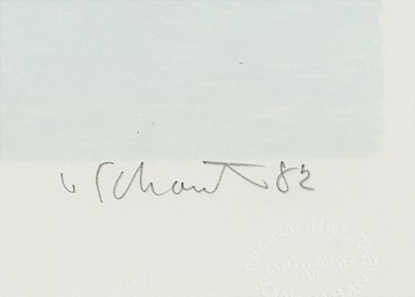 Philp von Schantz litografi