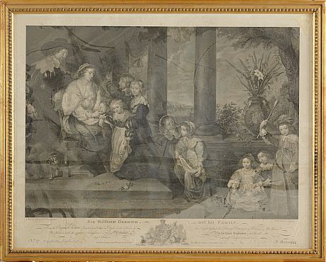 Grafiska blad tryckta hos Boydell i London