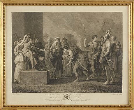 Grafiska blad tryckta hos Boydell i London