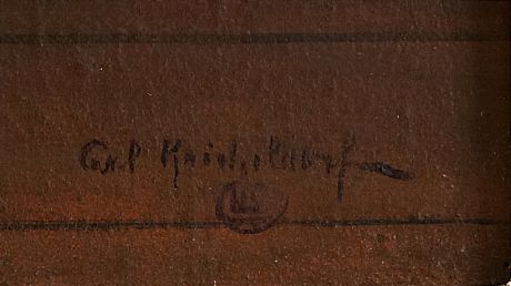 Brevet oljemålning