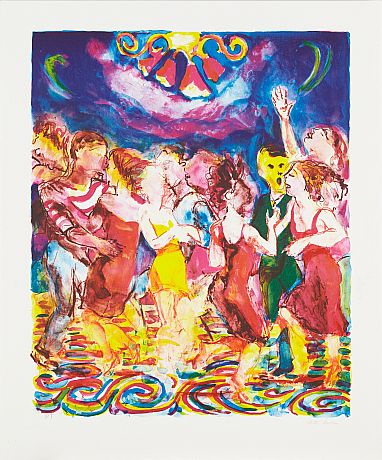 Peter Dahl litografi