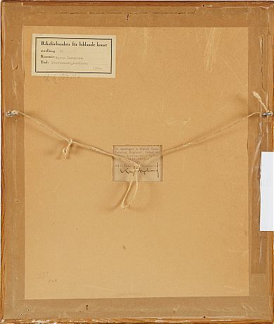 Egron Lundgren gouache