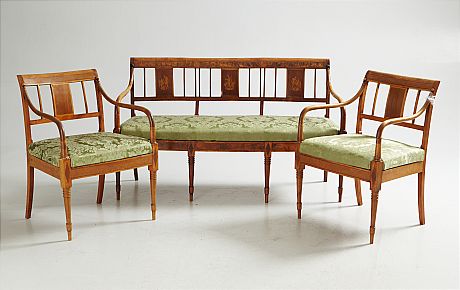 Soffgrupp 3 dlr 1800-tal