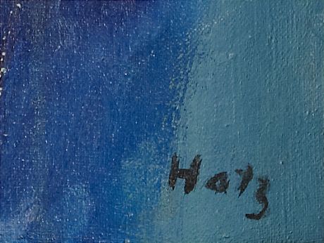 Felix Hatz oljemålning