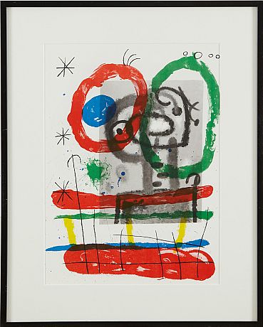 Joan Miro litografier