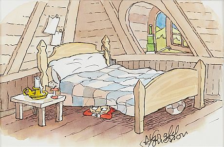 Harald Sonesson illustration Mumin