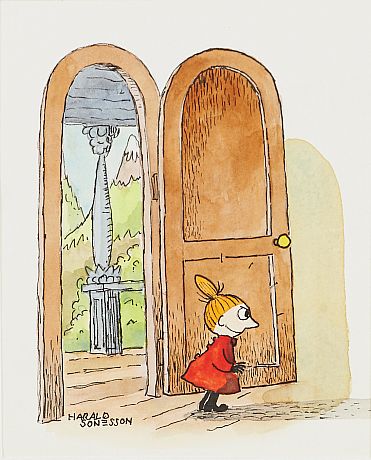 Harald Sonesson illustration Mumin