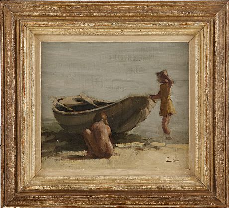 Akke Kumlien oljemålning