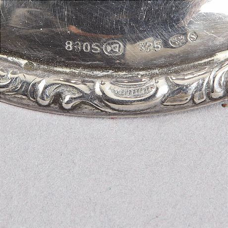 Ljusstakar i silver