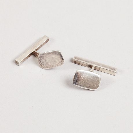 Manschettknappar i silver