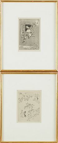 Marc Chagall etsningar