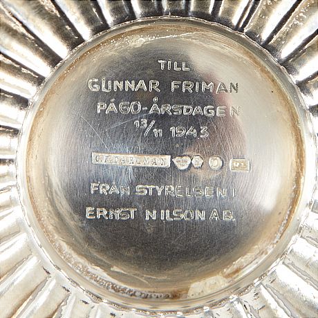 Skålar silver