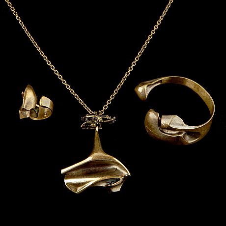 Halsband ring armring Björn Weckström