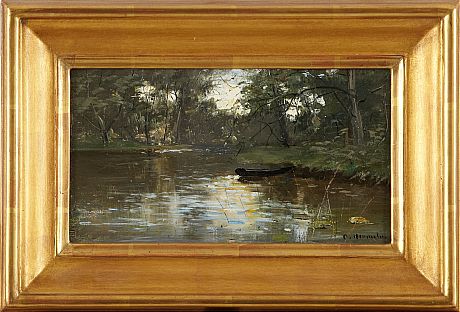 Olof Hermelin oljemålning