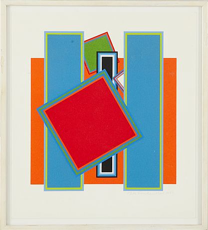 Peter Freudenthal serigrafi
