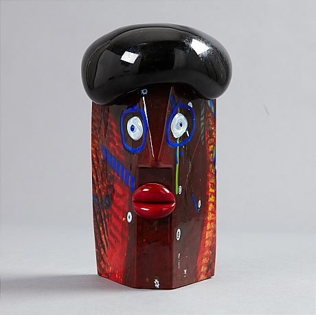 Skulptur i glas Jan-Erik Ritzman för Transjö