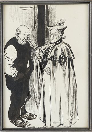 Albert Engström blandtekniker