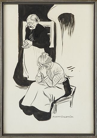 Albert Engström blandtekniker