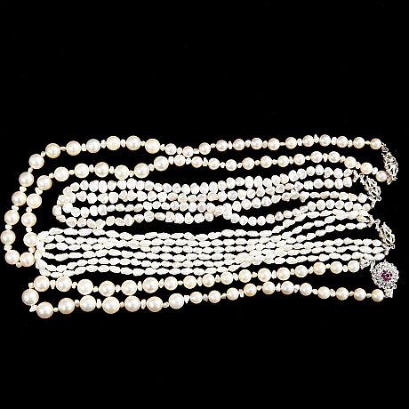 Collier pärlor