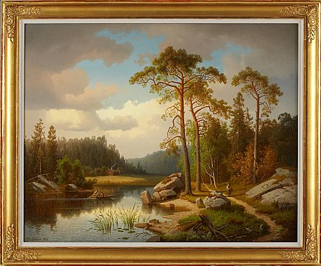 Carl Abraham Rothstén oljemåning