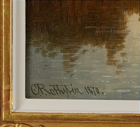 Carl Abraham Rothstén oljemåning