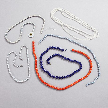 Collier bl a lapis lazuli