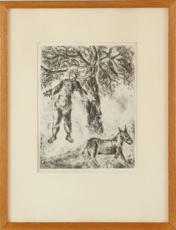 Marc Chagall etsning