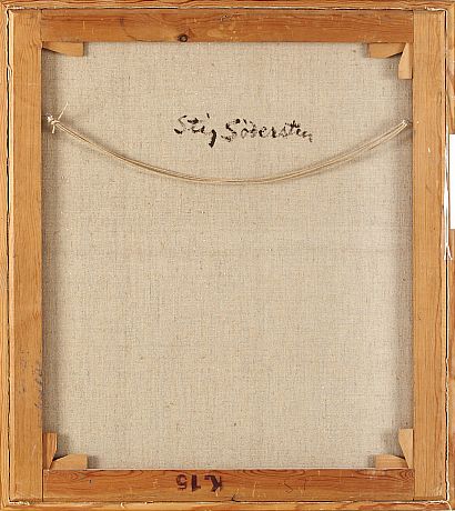 Stig Södersten oljemålning