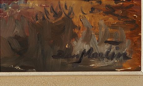 Dan Martin oljemålning