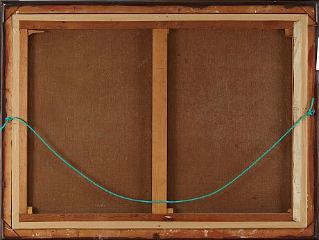 Erik Hedberg oljemålning