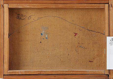 Erik Höglund oljemålning