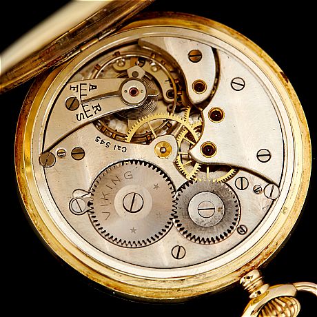 Herrfickur i 14 k guld 