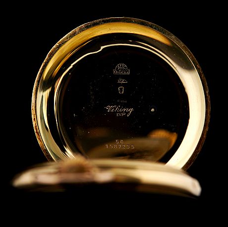 Herrfickur i 14 k guld 