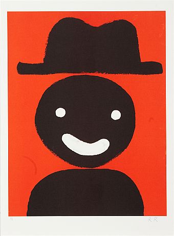 Roger Risberg färglitografi 