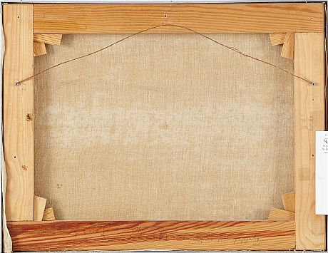 Rune Jansson oljemålning 