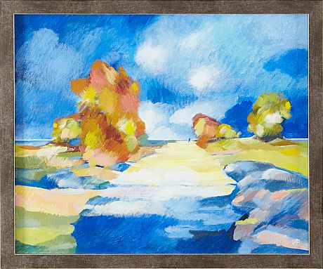 Anita Fröding oljemålning