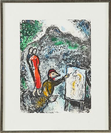 Marc Chagall, Färglitografi
