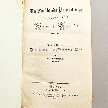 Klassisk Smålandsbeskrivning