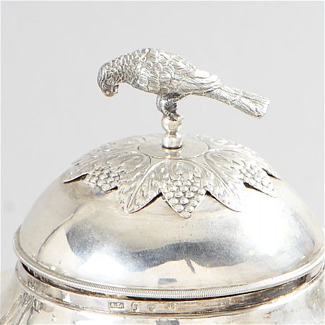 Sockerskålar 1 par silver 1808