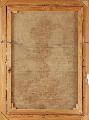 H.O. Bernardt oljemålning