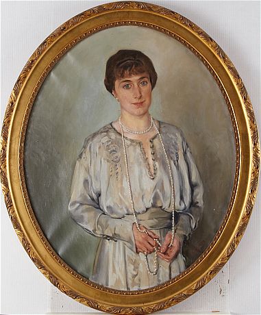 Louis Sparre oljemålning