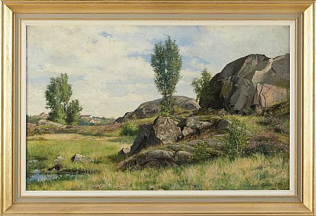 Konrad Simonsson oljemålning