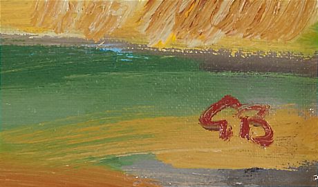 Göran Brunius oljemålning