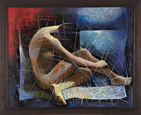 S Kamchorn oljemålning