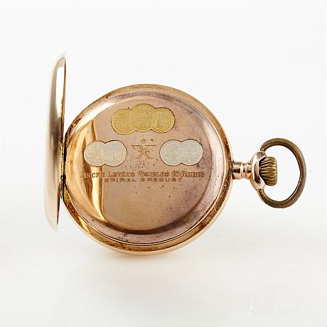 Herrfickur i 14 k guld 