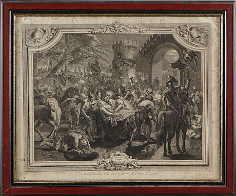 Grafiska blad 2 st. 1700-tal