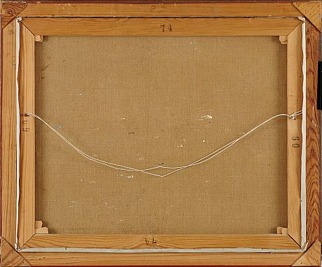 Stig Jonzon oljemålning